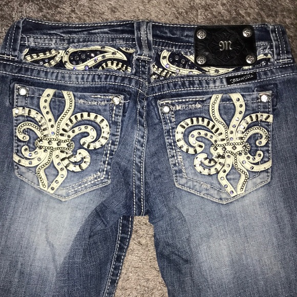 Miss Me JE5736BL Boot Cut Jeans - Picture 4 of 6